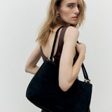 Eterno Black Suede