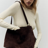 Eterno Deep Brown Suede