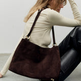 Eterno Deep Brown Suede