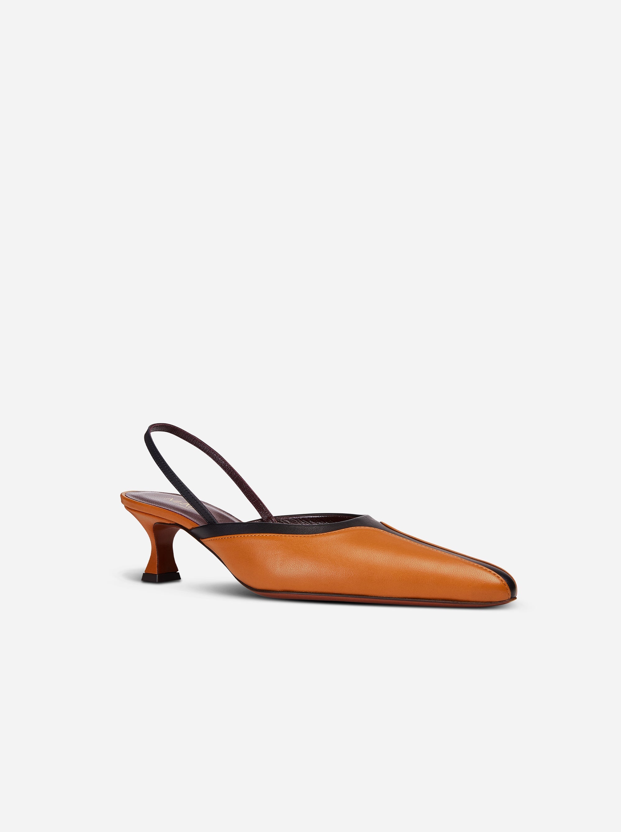 City Mules Orange Camel & Black