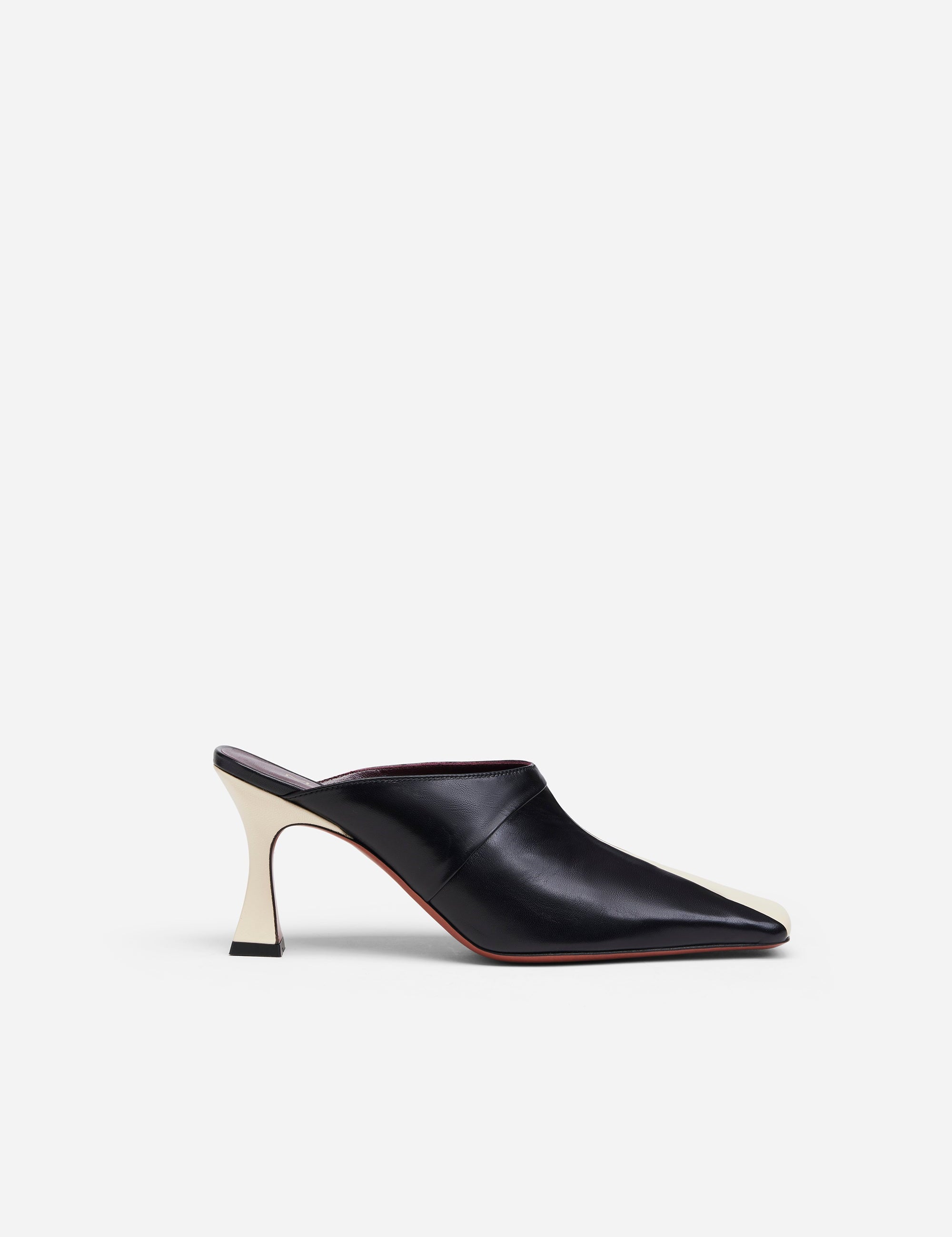 XX Mules Vanilla & Black Side