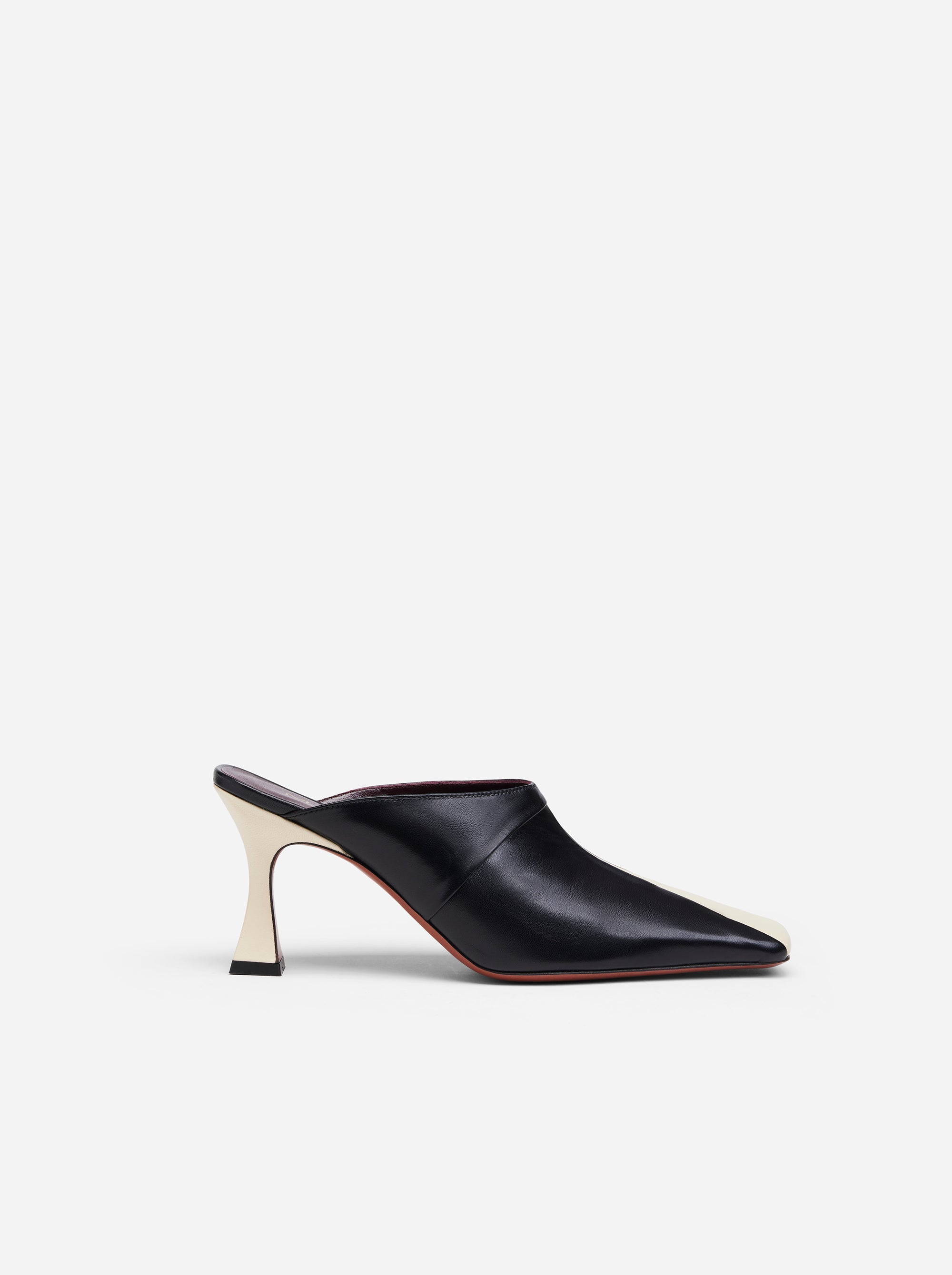 XX Mules Vanilla & Black Side