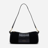 Cylinder Black Suede & Black Soft