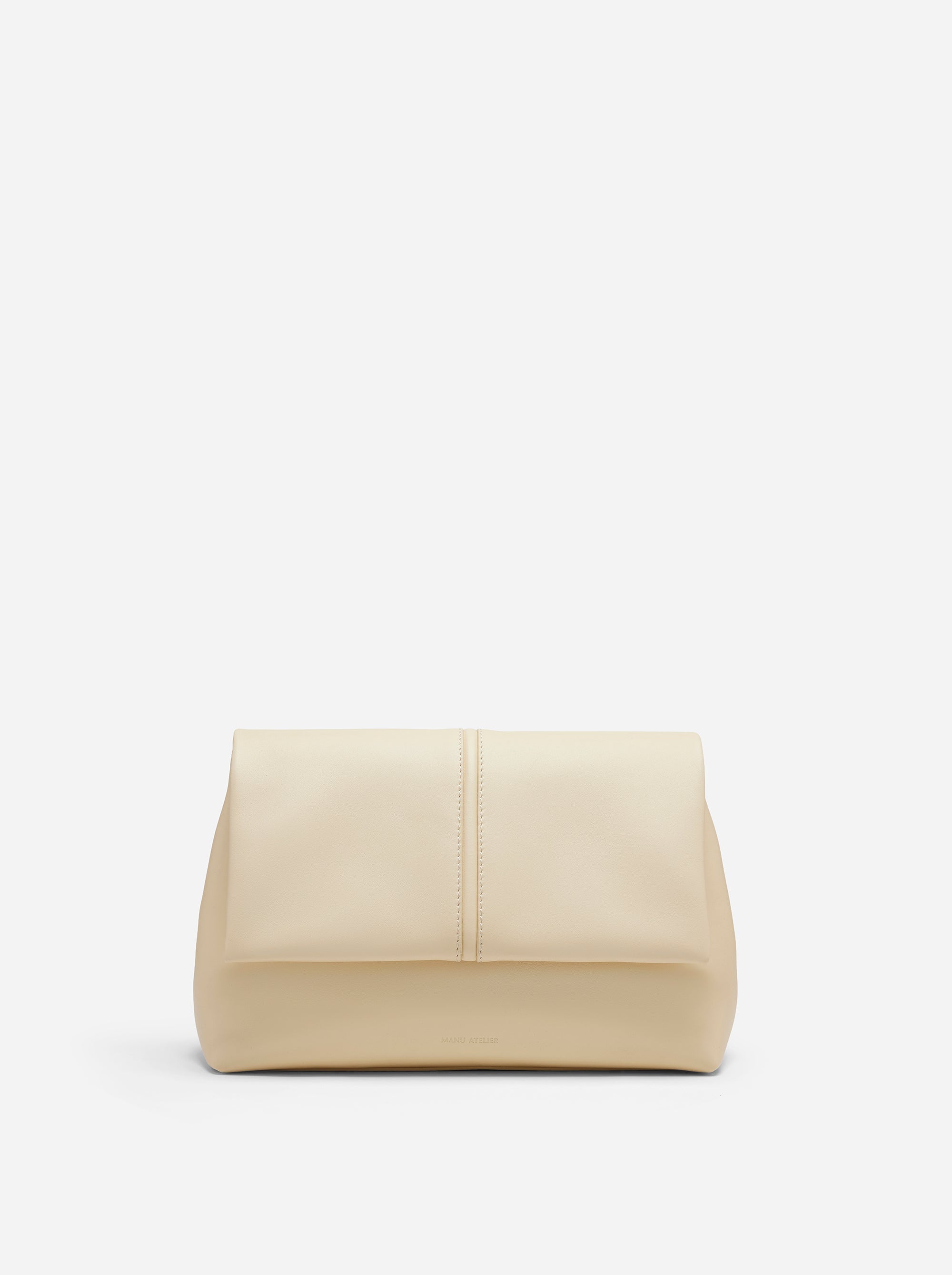 THE FOLD BAG SOFT CALF LEATHER VANILLA