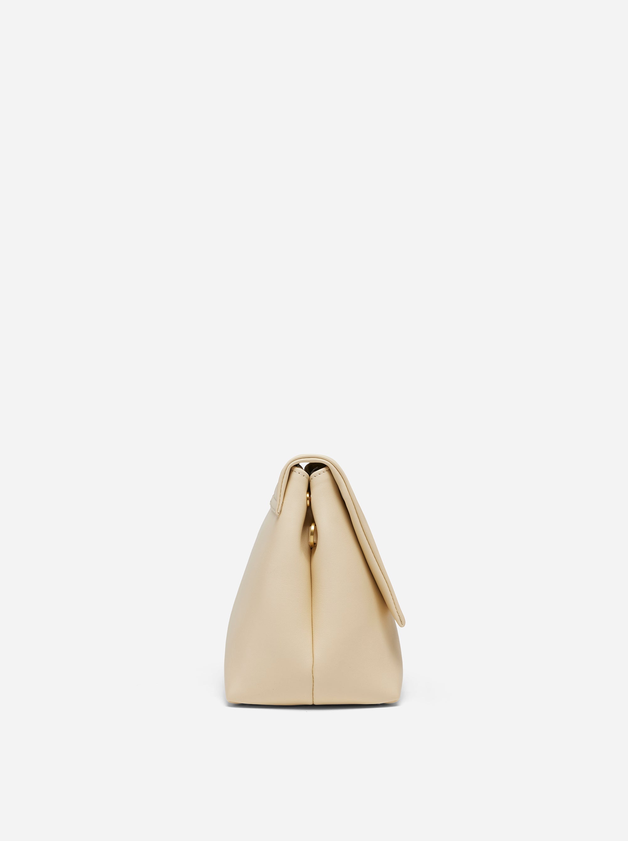 THE FOLD BAG SOFT CALF LEATHER VANILLA
