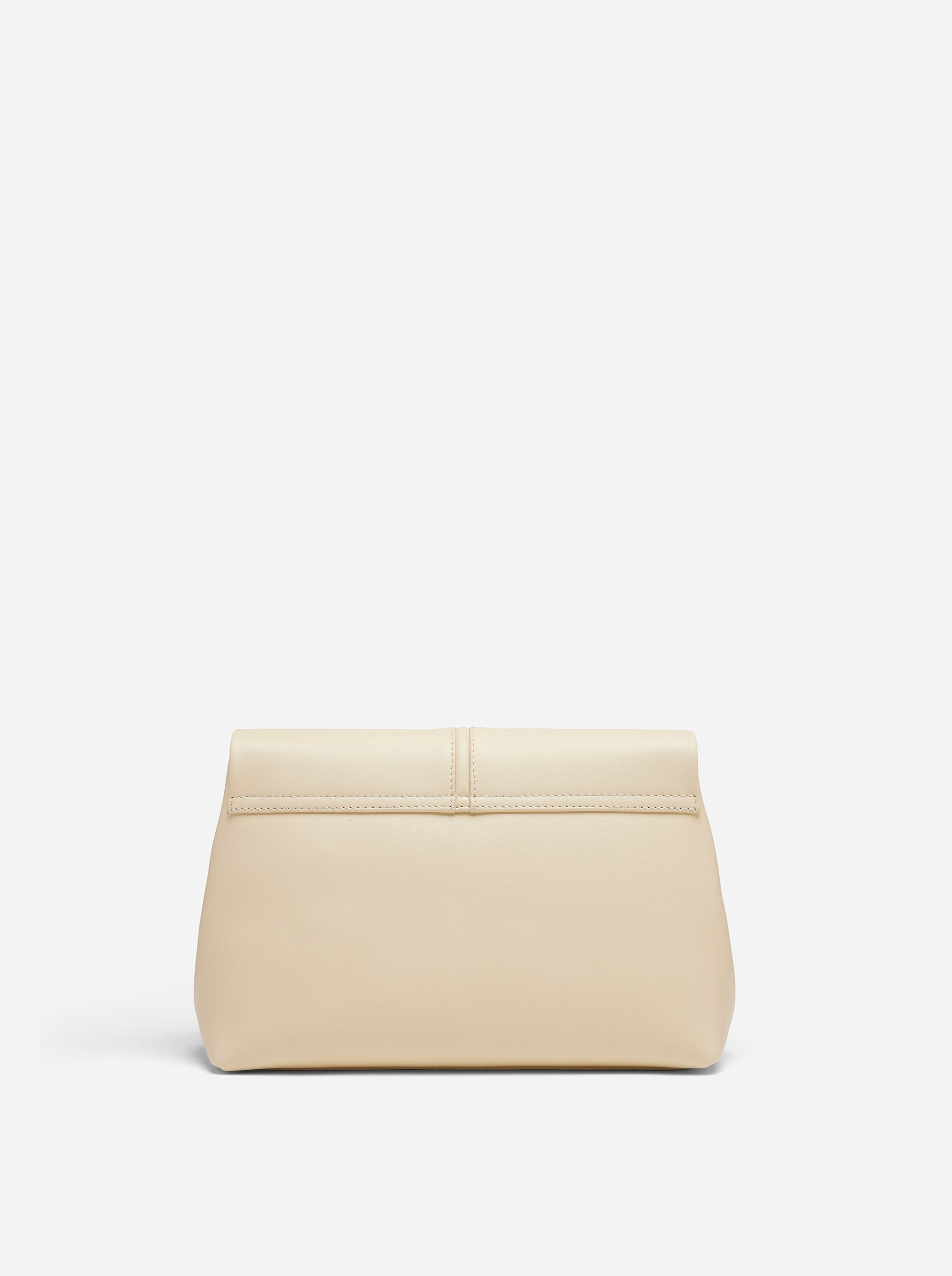 THE FOLD BAG SOFT CALF LEATHER VANILLA
