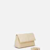 THE MINI FOLD BAG SOFT CALF LEATHER VANILLA