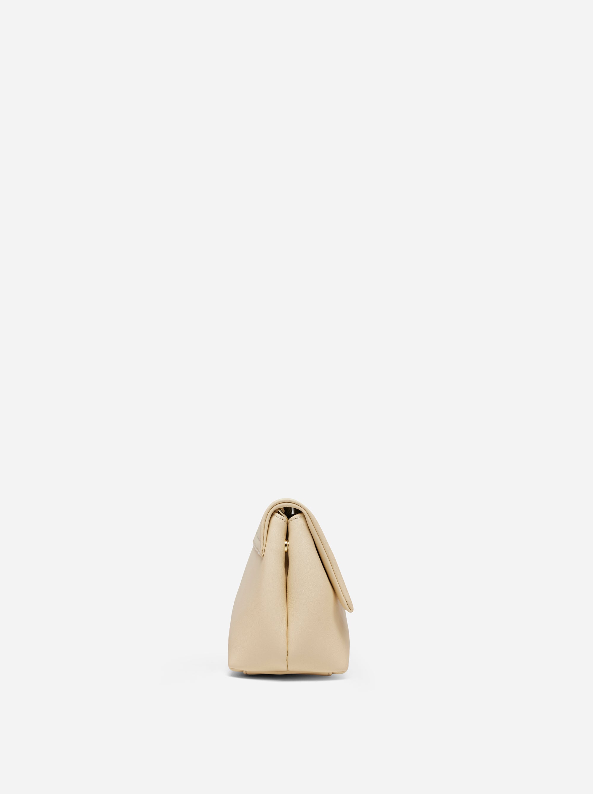 THE MINI FOLD BAG SOFT CALF LEATHER VANILLA