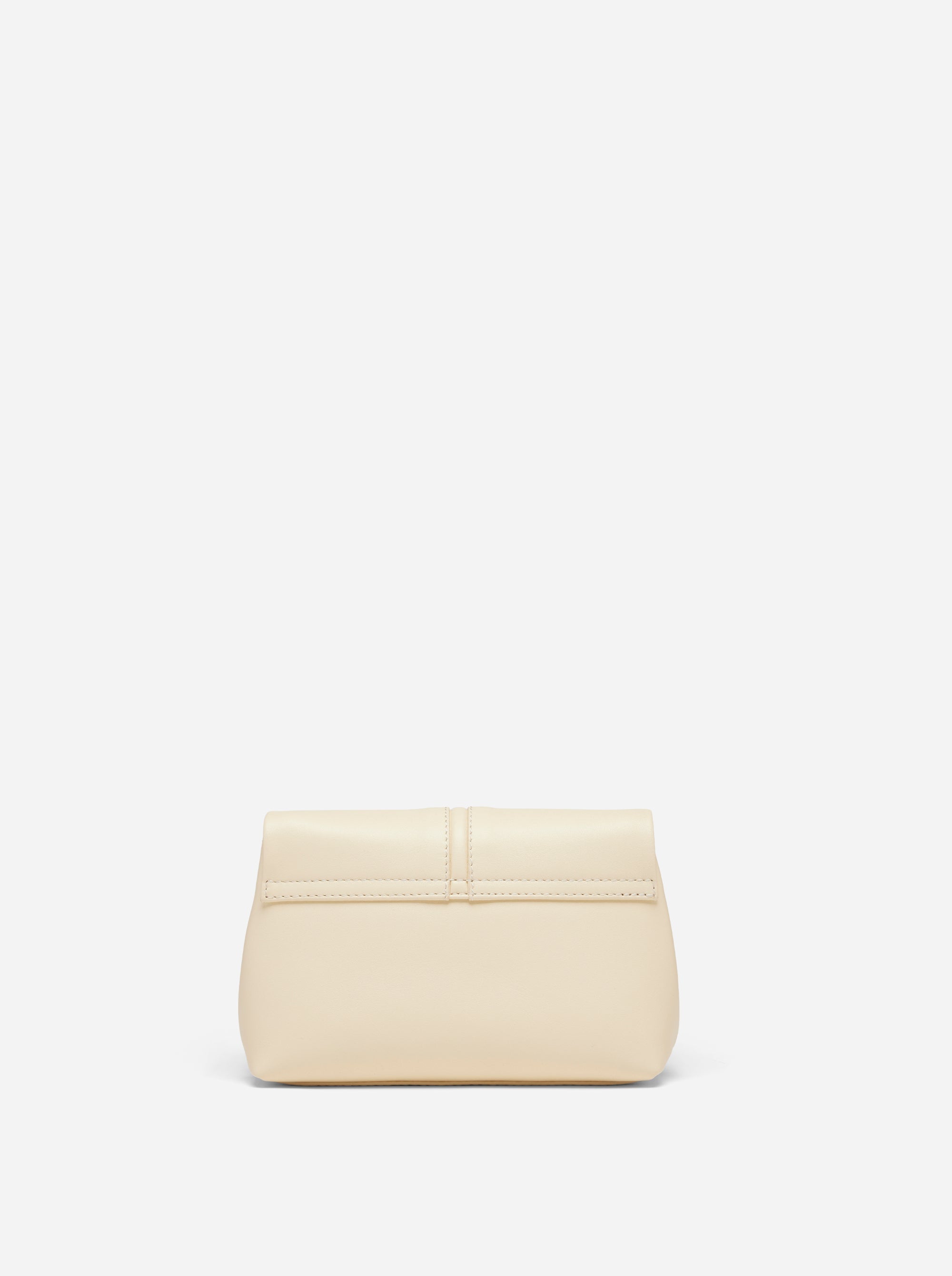 THE MINI FOLD BAG SOFT CALF LEATHER VANILLA
