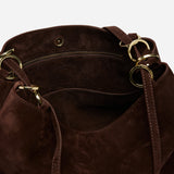 Eterno Deep Brown Suede