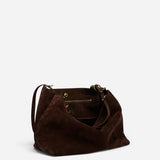 Eterno Deep Brown Suede