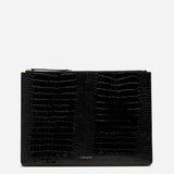 LAPTOP CASE BLACK CROC
