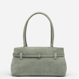 Le Cambon East West Pepe Green Suede
