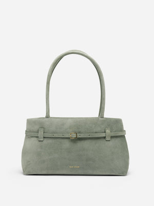 Le Cambon East West Pepe Green Suede