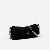 Cylinder Black Suede