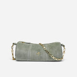 Cylinder Pepe Green Suede