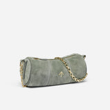 Cylinder Pepe Green Suede