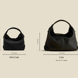 Mini Gala Black and Gala Black Calf Skin 